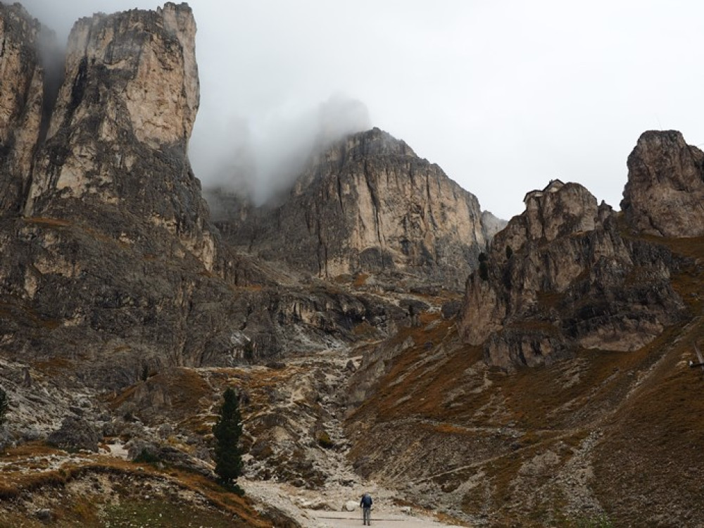 Ascension vers le refuge Preuss