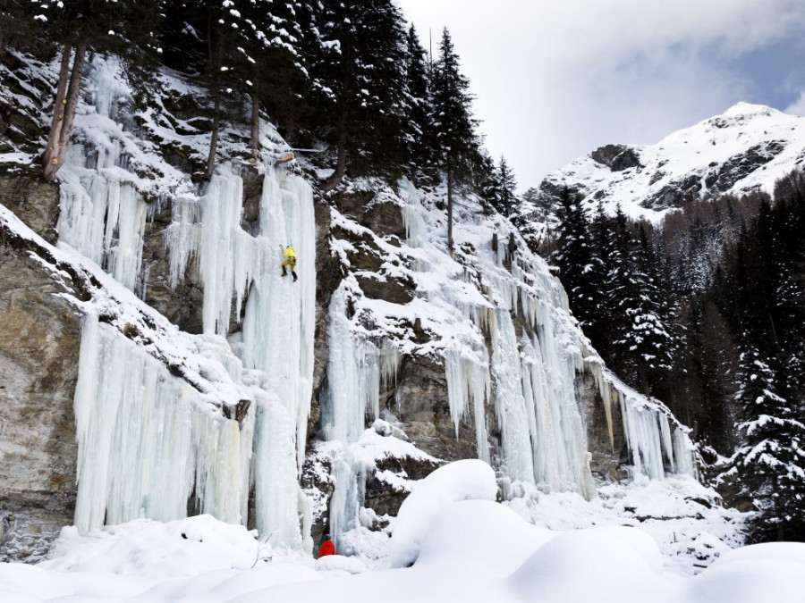 escalade de glace