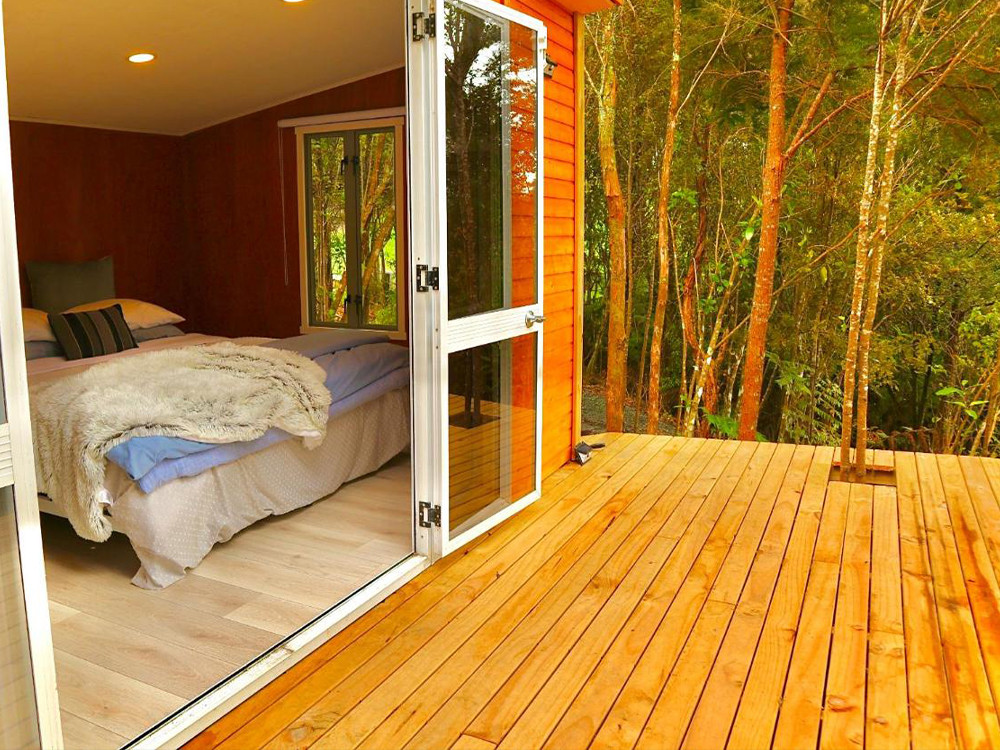 Nuit dans une cabane dans les arbres