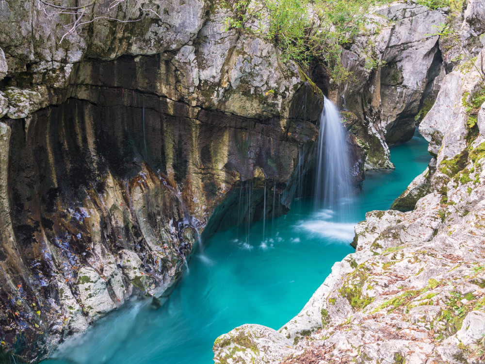 Vallée de la Soca au parc national de Triglav