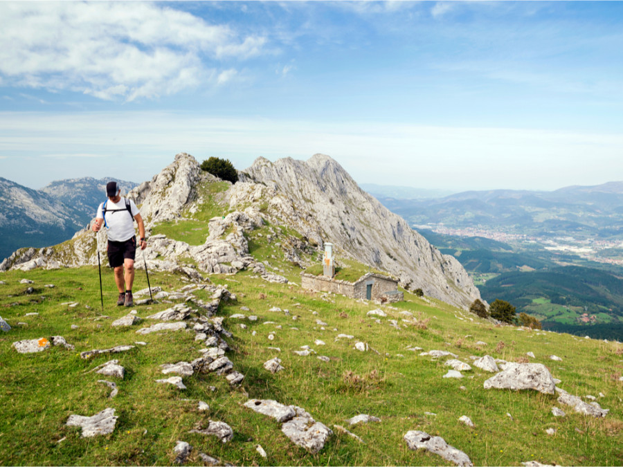 Se promener à Urkiola Se promener à Urkiola
