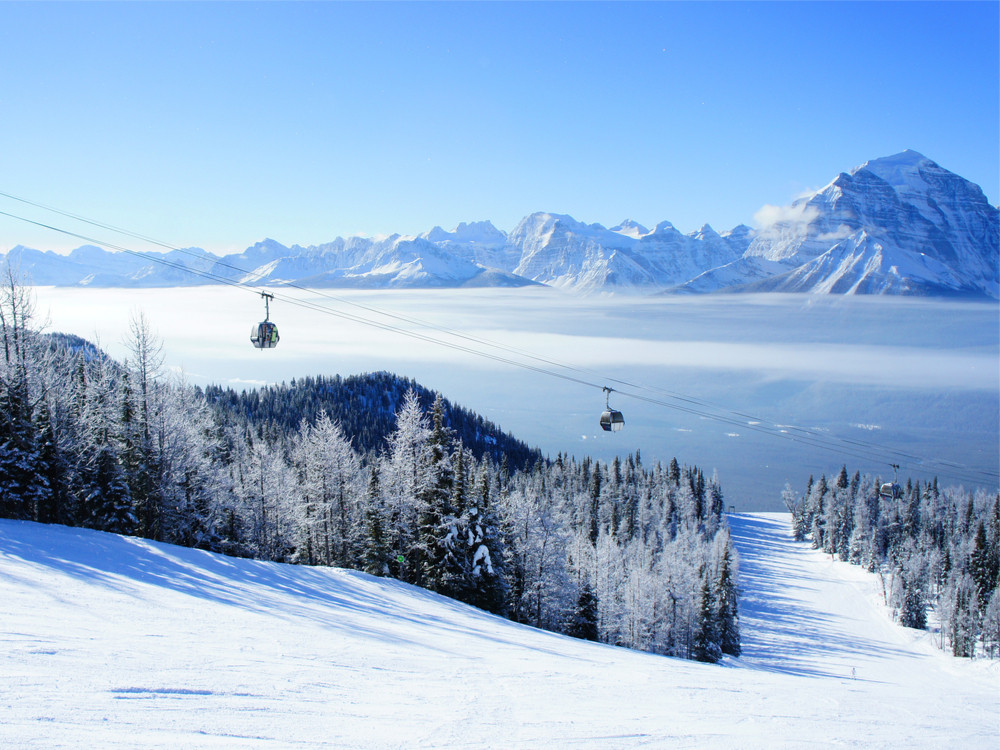 Magnifique paysage hivernal