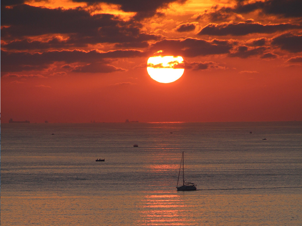 Coucher de soleil à Malte