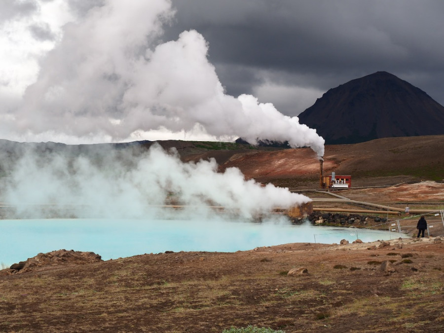 Paysage volcanique en Islande